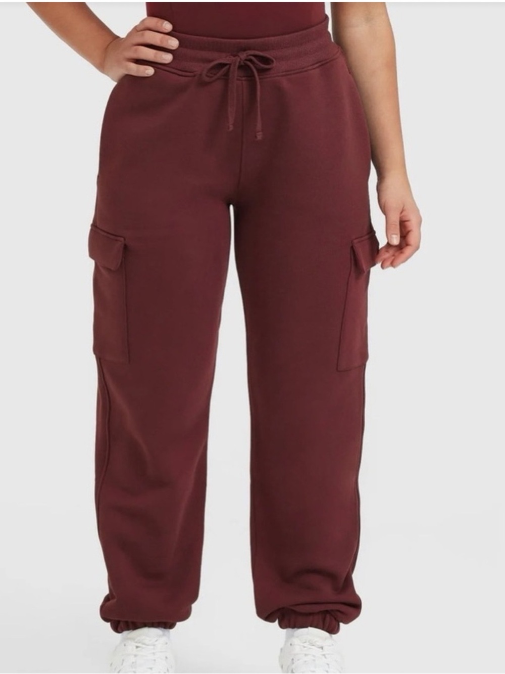 Oner Active -ALL DAY LIGHTWEIGHT CARGO JOGGER in Mulled Wine
Women's UK Large